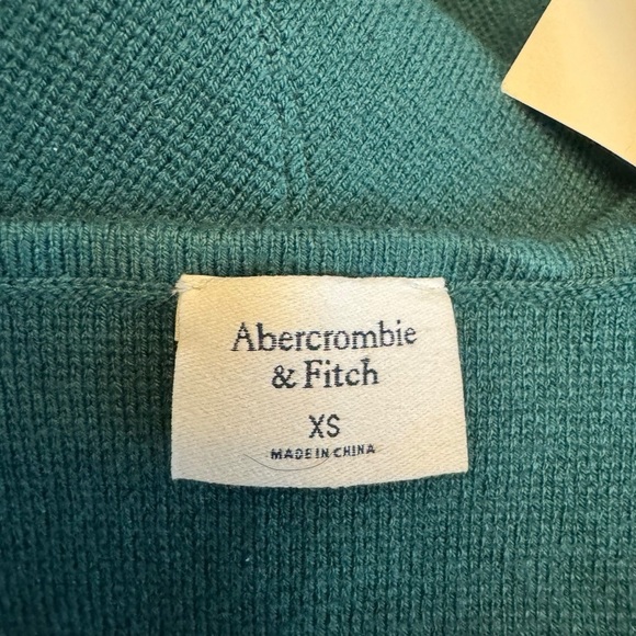 Abercrombie - NWT Bodycon Green Sweater Midi Dress Sz Xs - Picture 8 of 10